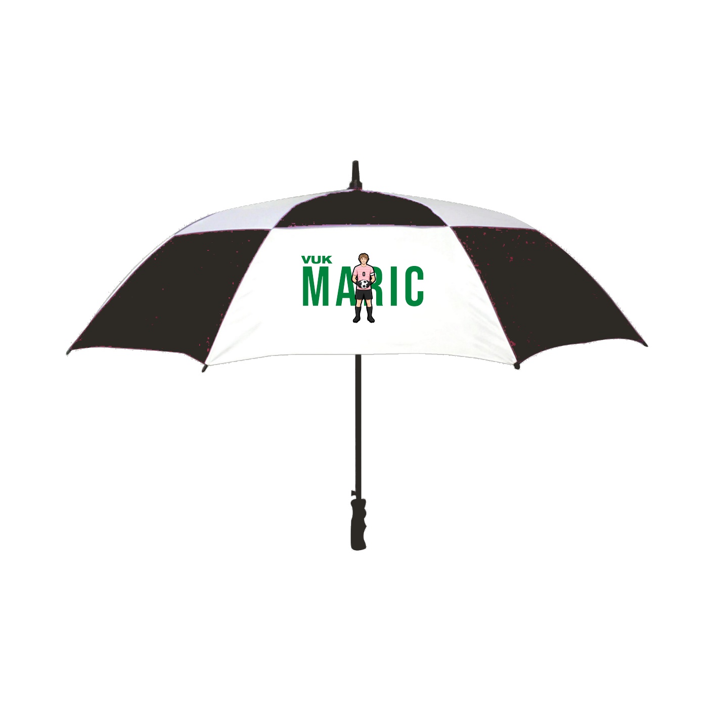 Golf Umbrella — Player Name in Black