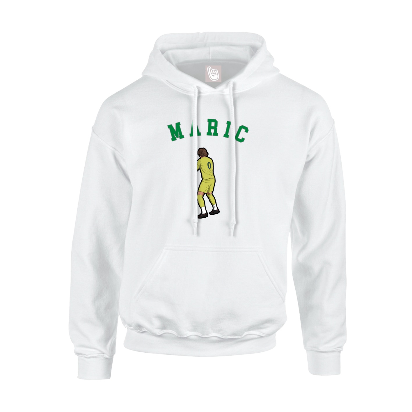 Hoodie — Shirsey Arch in White