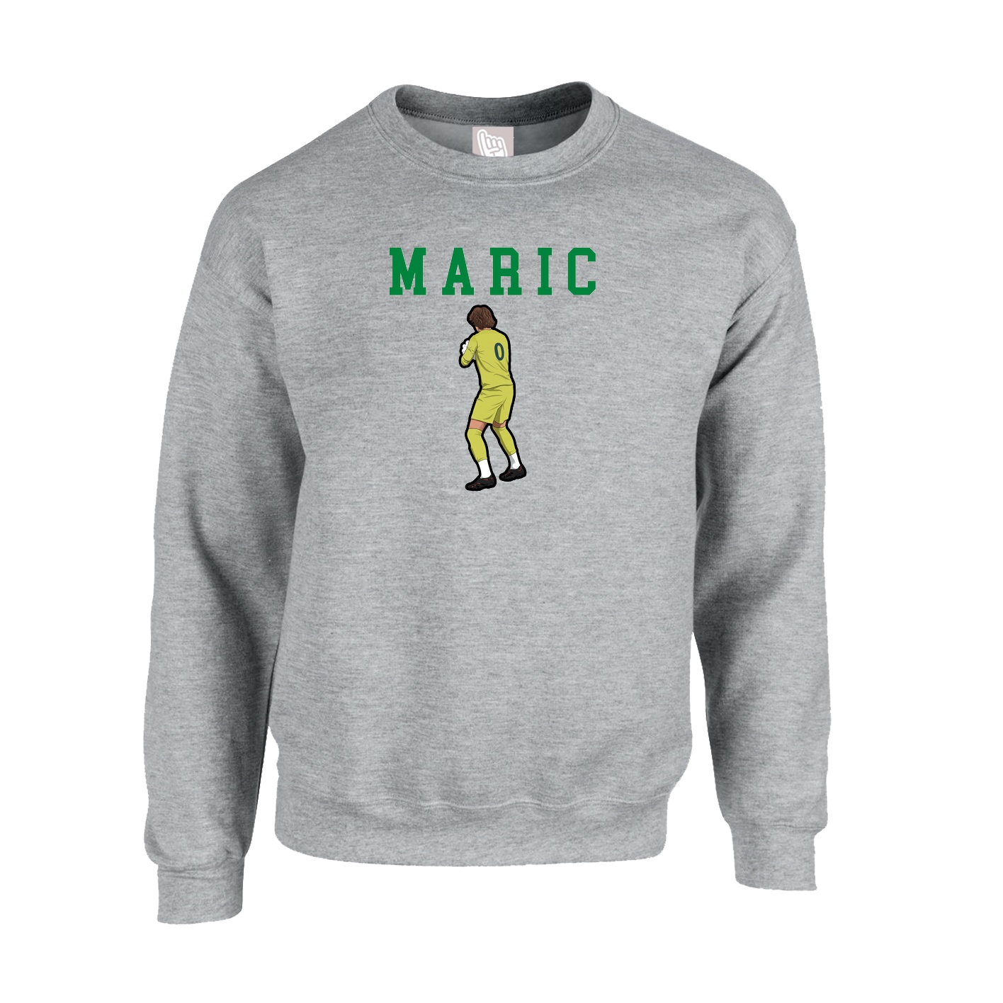 Fleece Crew — Shirsey in Grey