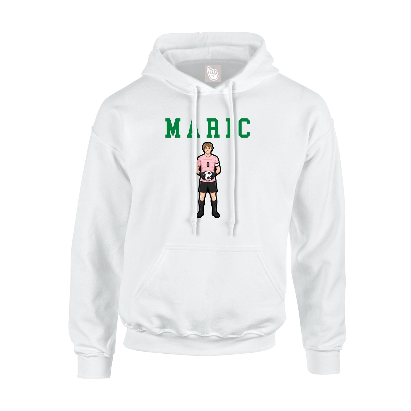 Hoodie — Shirsey in White