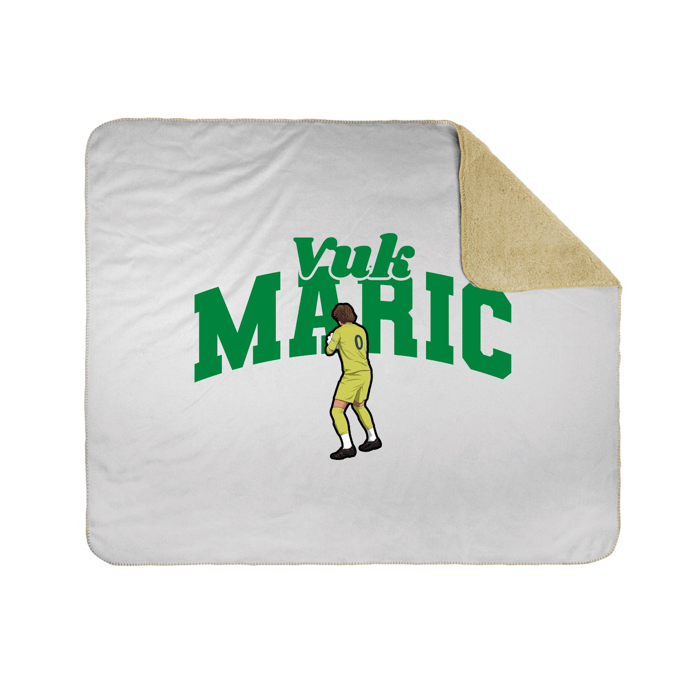Throw Blanket — Signature Arch in White