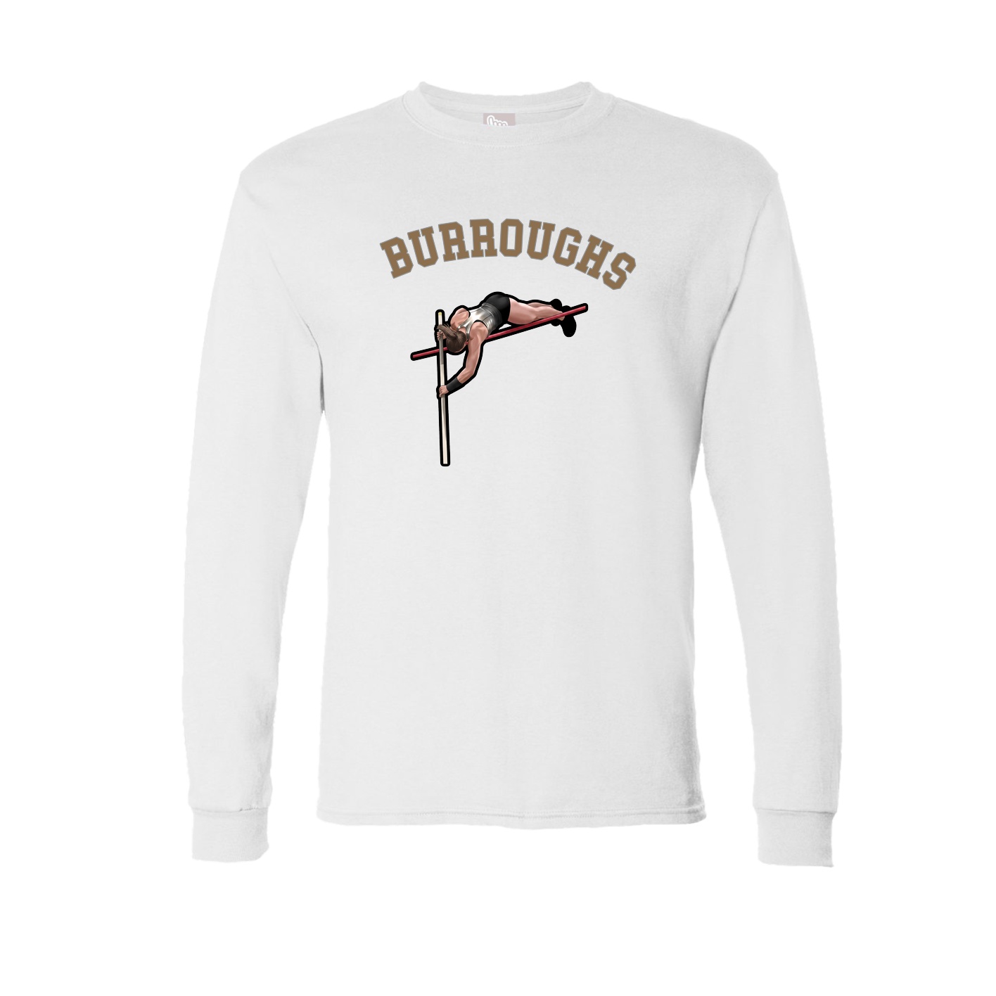Long Sleeve Tee — Shirsey Arch in White