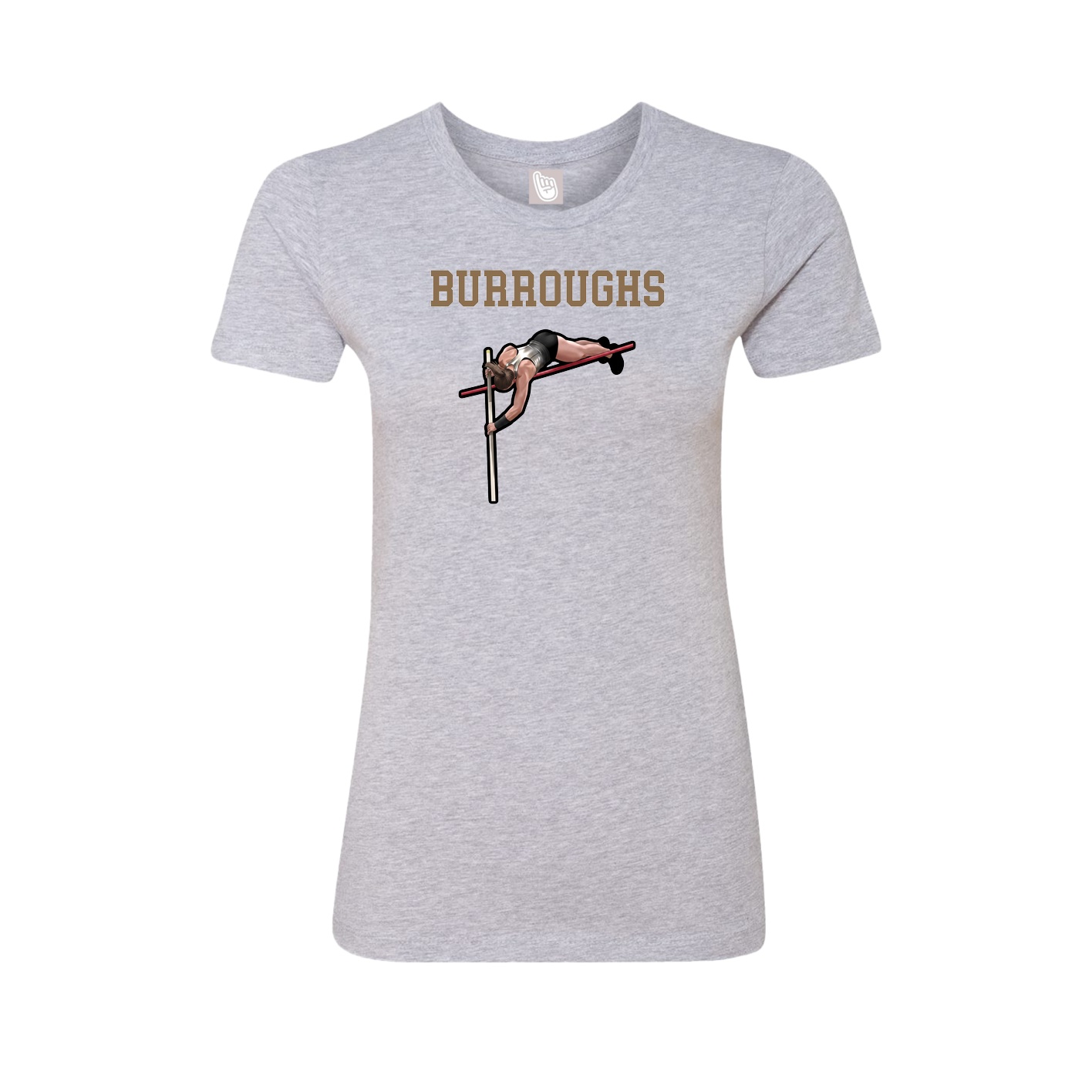 Fitted Women's Tee — Shirsey in Grey