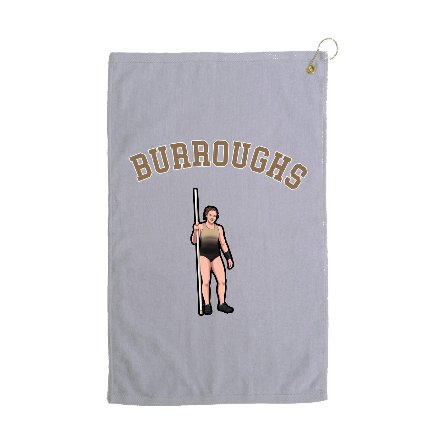 Golf Towel — Shirsey Arch in Grey