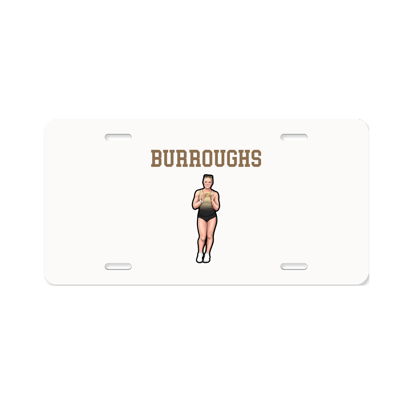 License Plate — Shirsey in Classic