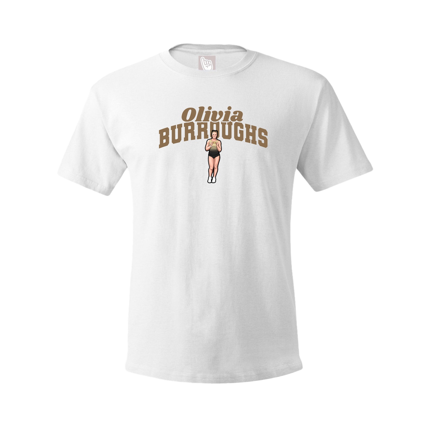 Youth Tee — Signature Arch in White