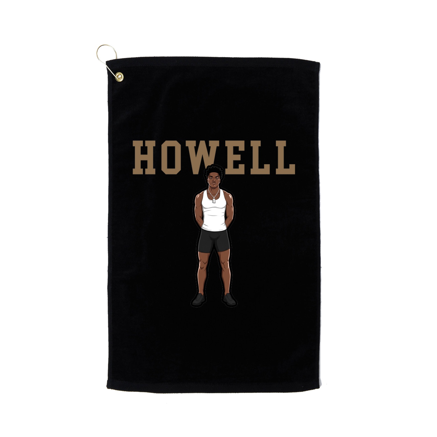 Golf Towel — Shirsey in Black
