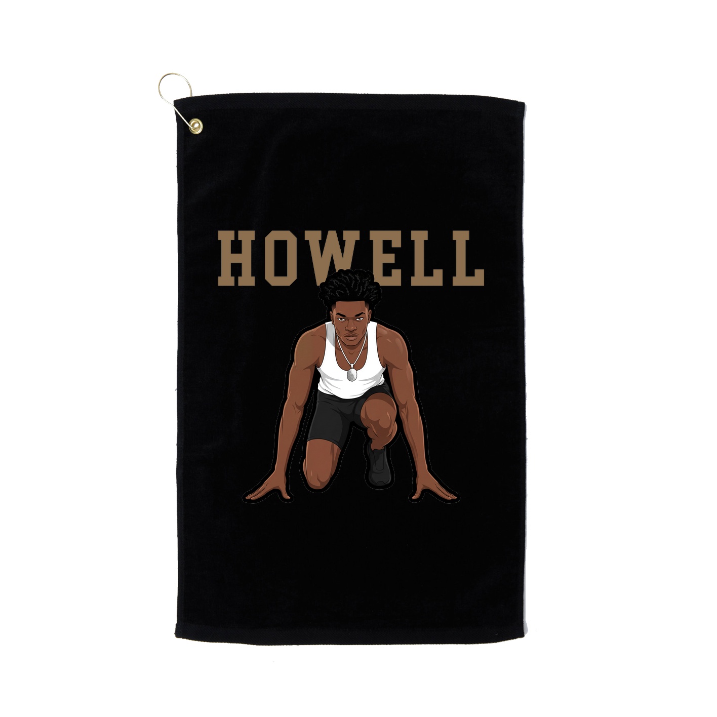Golf Towel — Shirsey in Black