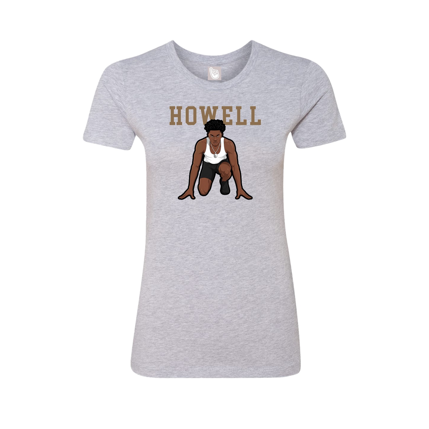 Fitted Women's Tee — Shirsey in Grey