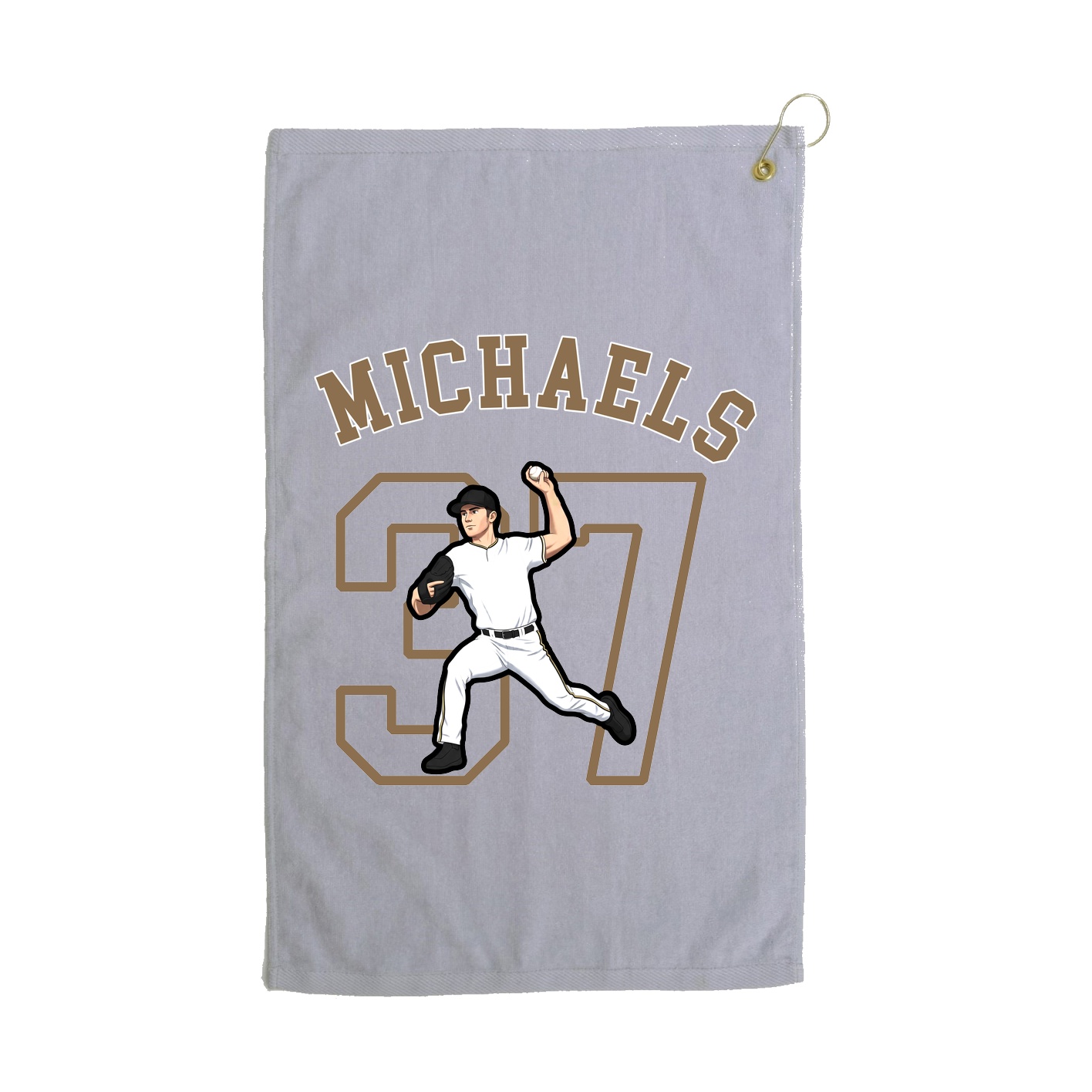 Golf Towel — Shirsey Arch in Grey