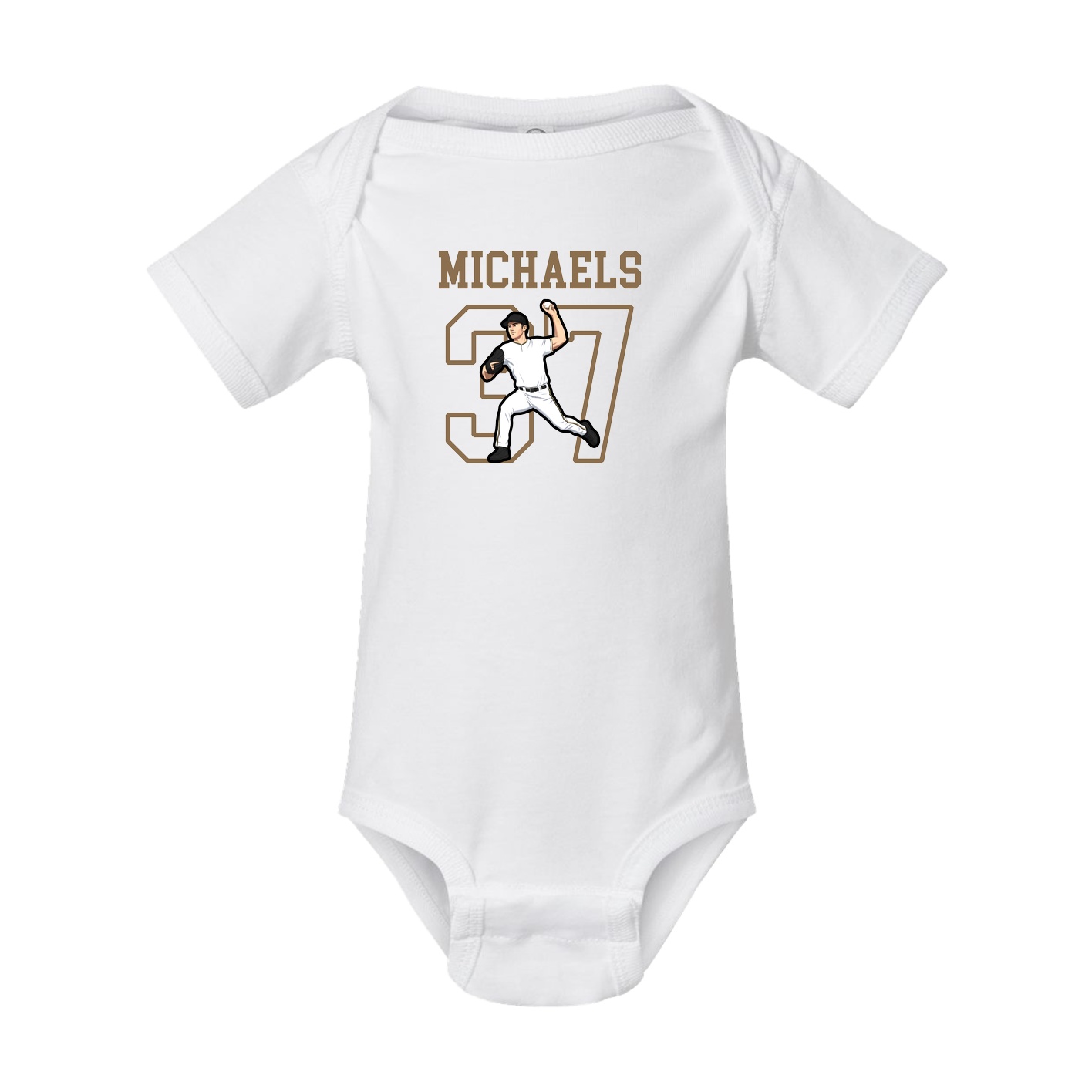 Baby Onesie — Shirsey in White