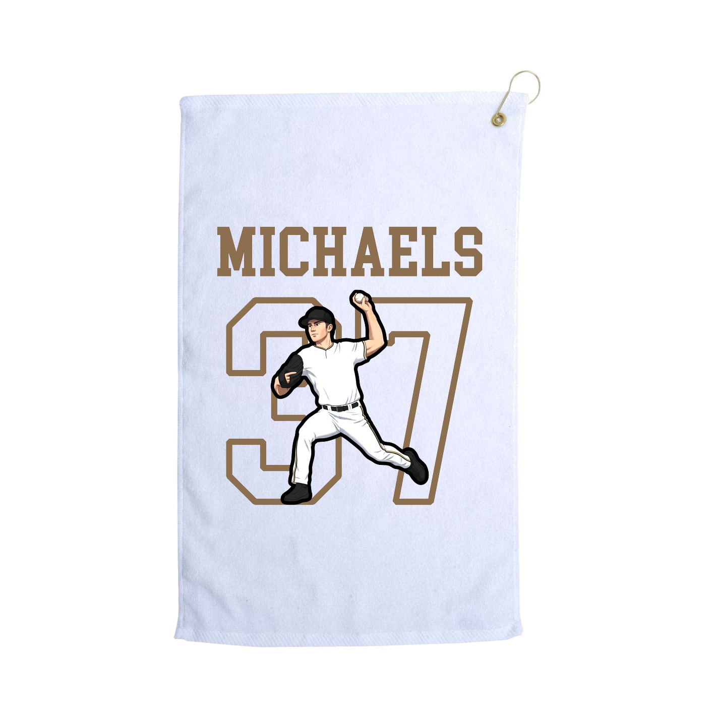 Golf Towel — Shirsey in White