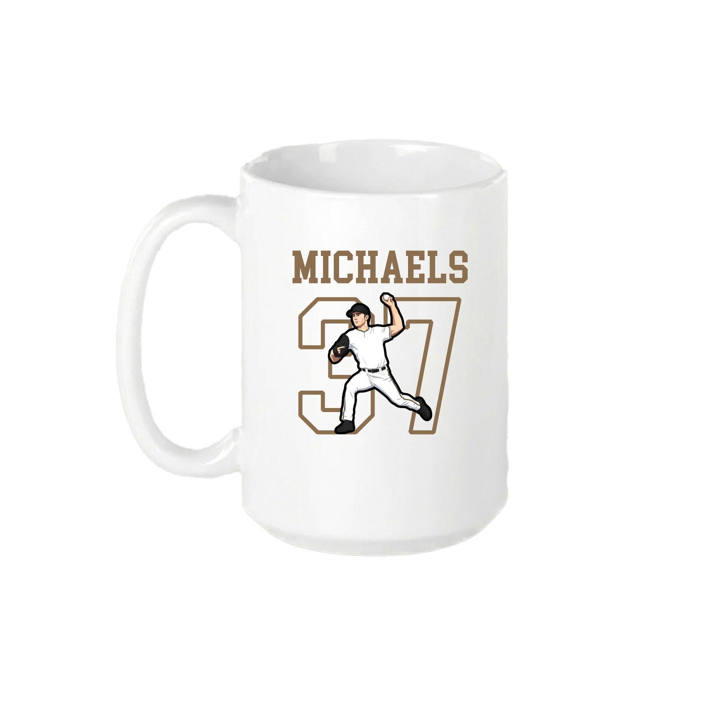15oz Coffee Mug — Shirsey in White