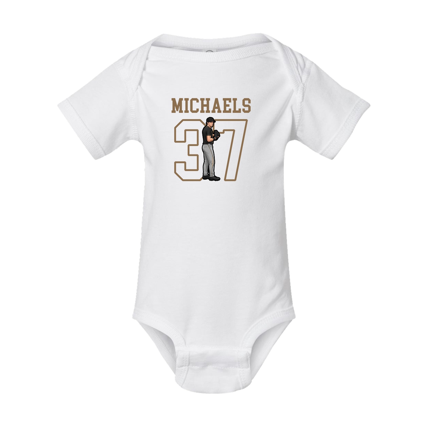 Baby Onesie — Shirsey in White
