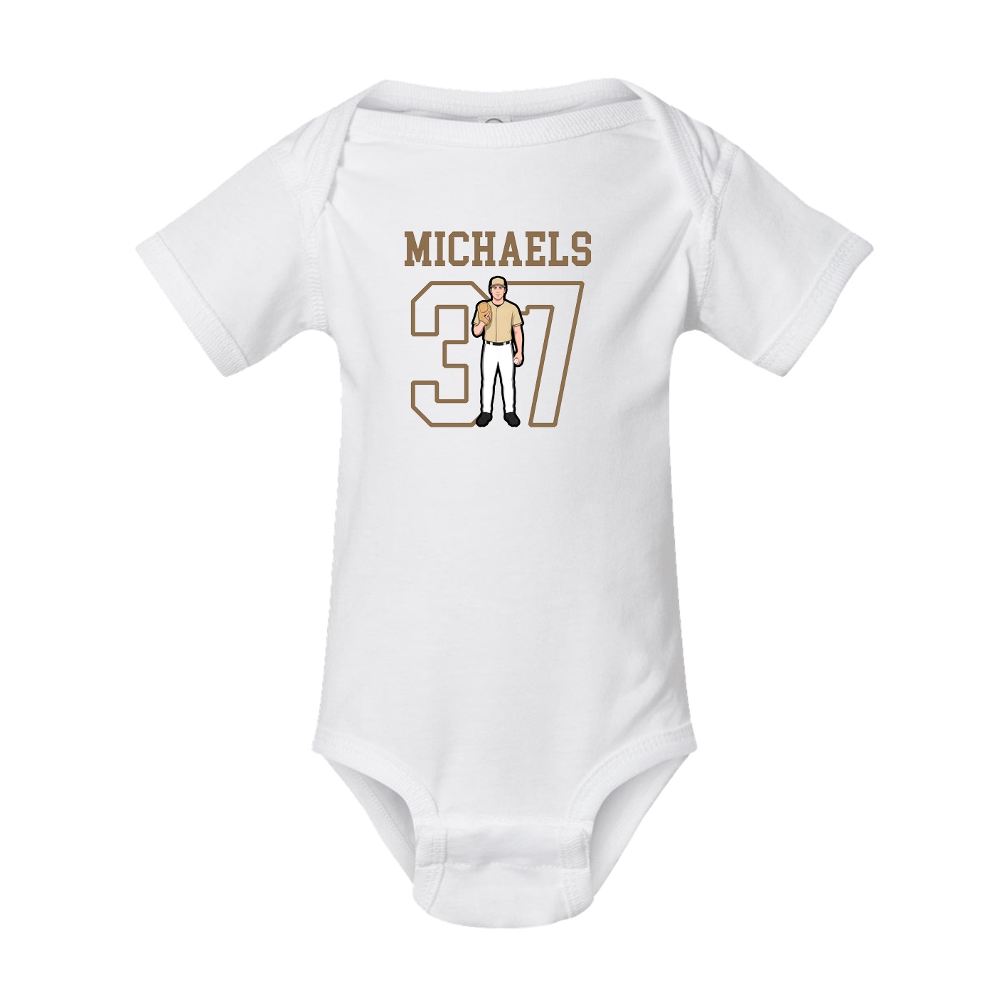 Baby Onesie — Shirsey in White