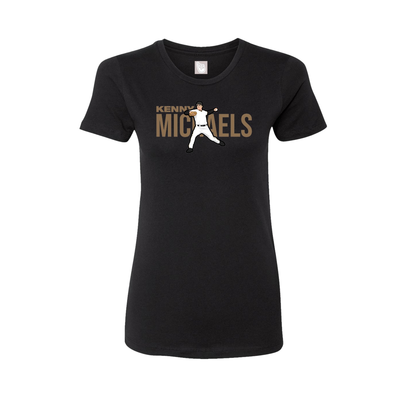 Womens Tee — Player Name in Black