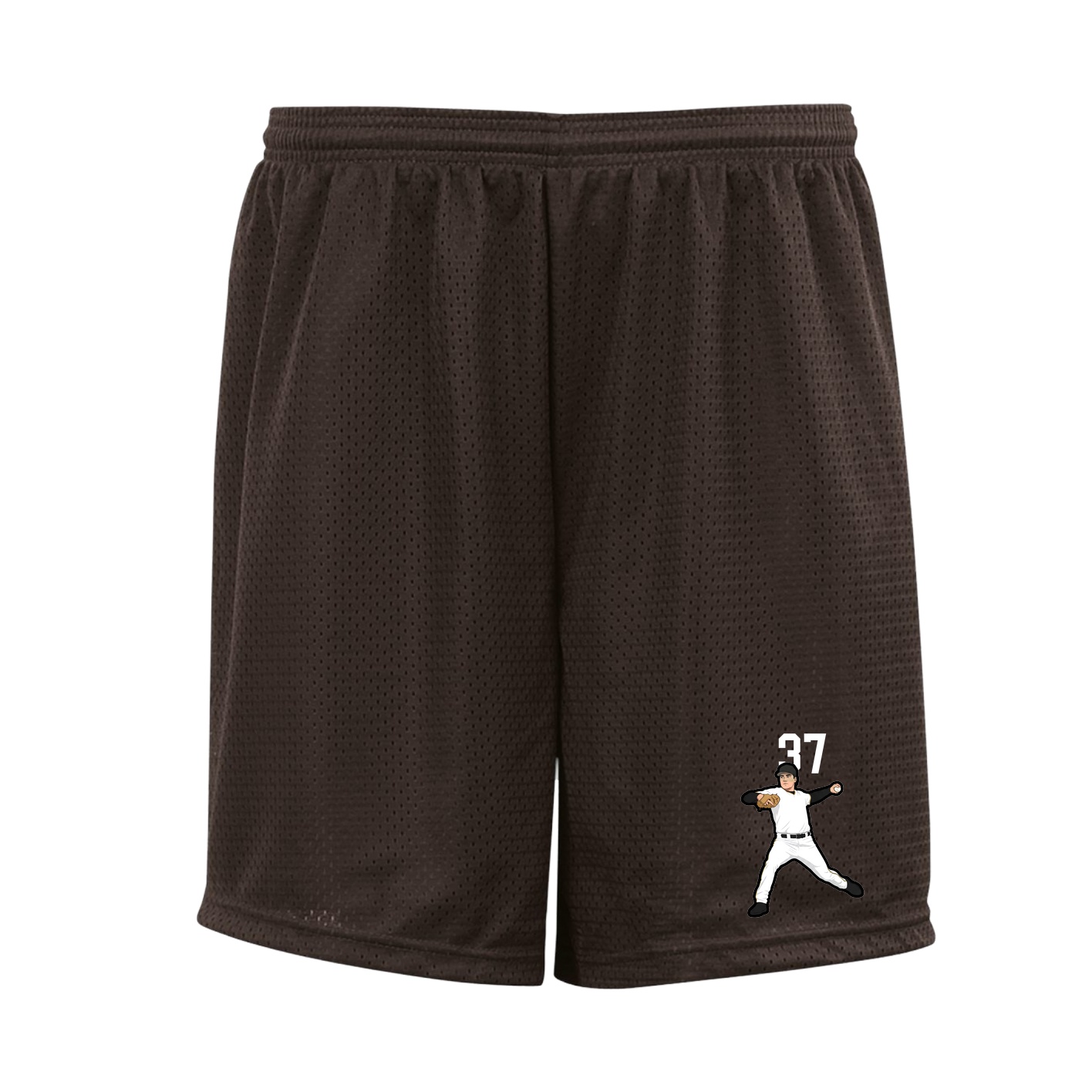 Shorts — Number Top in Brown