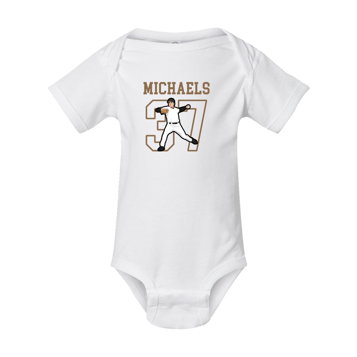 Baby Onesie — Shirsey in White