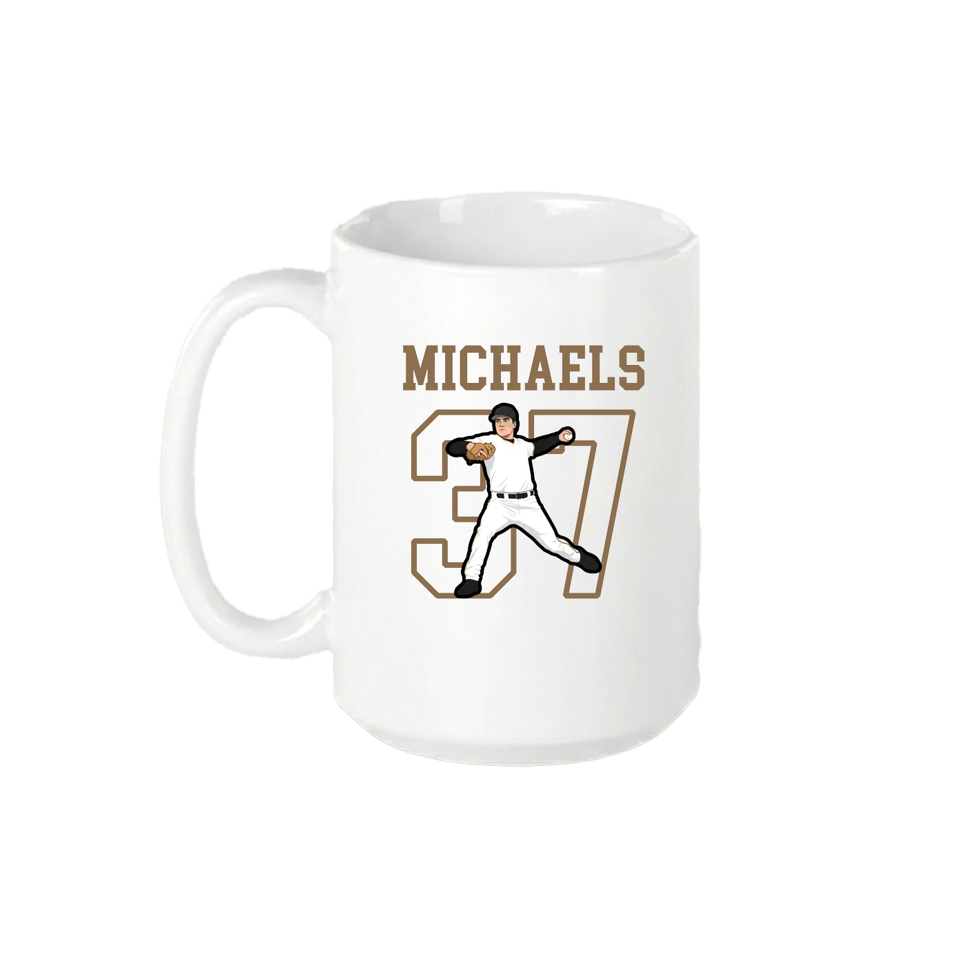15oz Coffee Mug — Shirsey in White