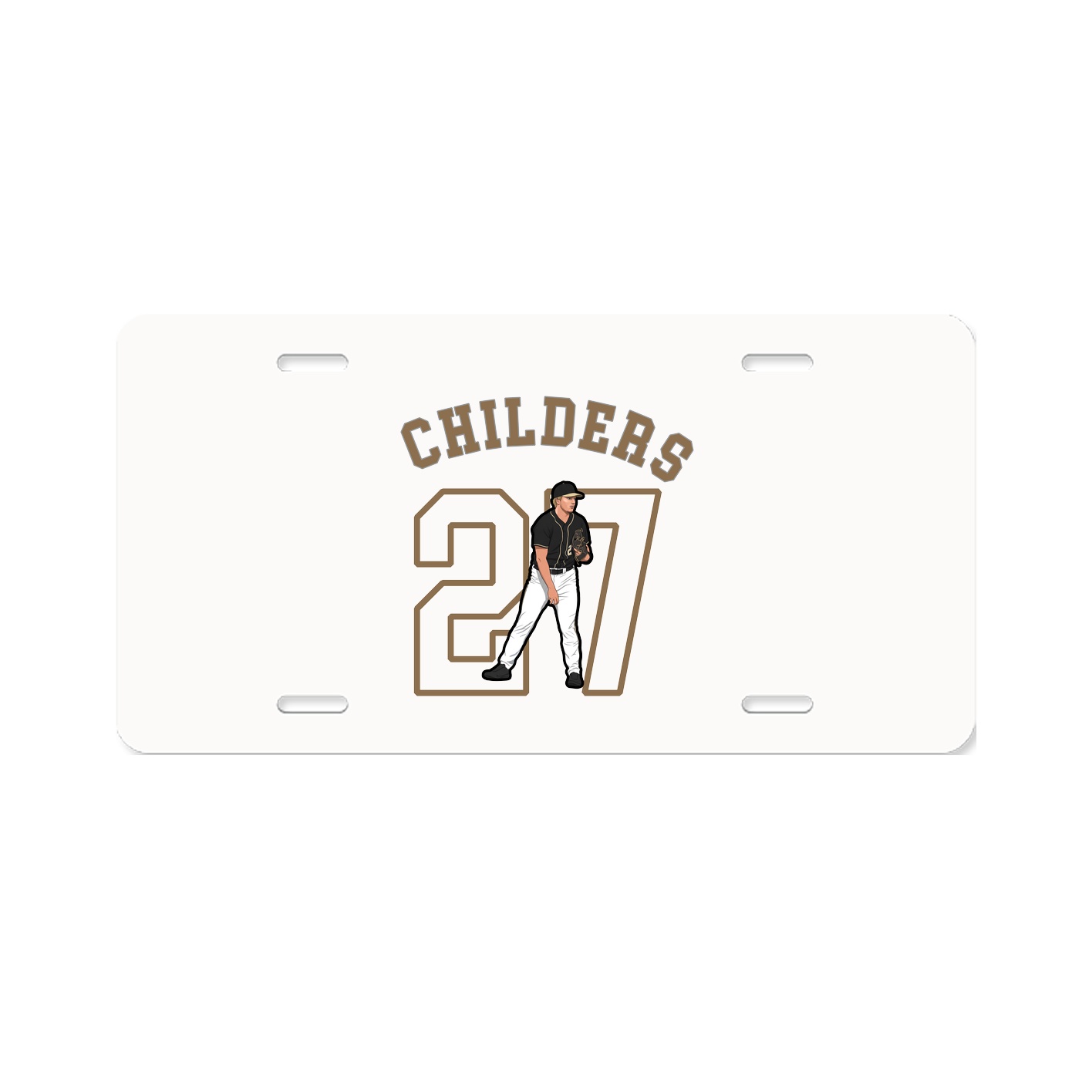 License Plate — Shirsey Arch in Classic