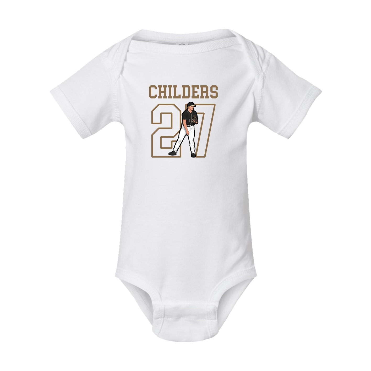 Baby Onesie — Shirsey in White