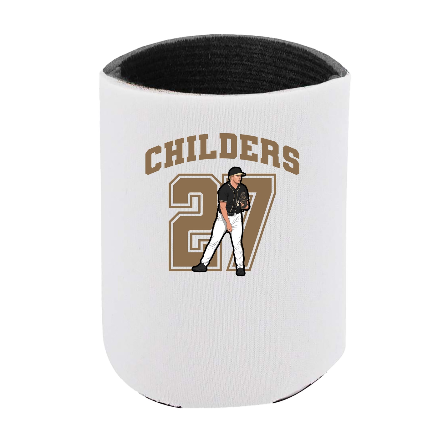Can Holder — Number in White