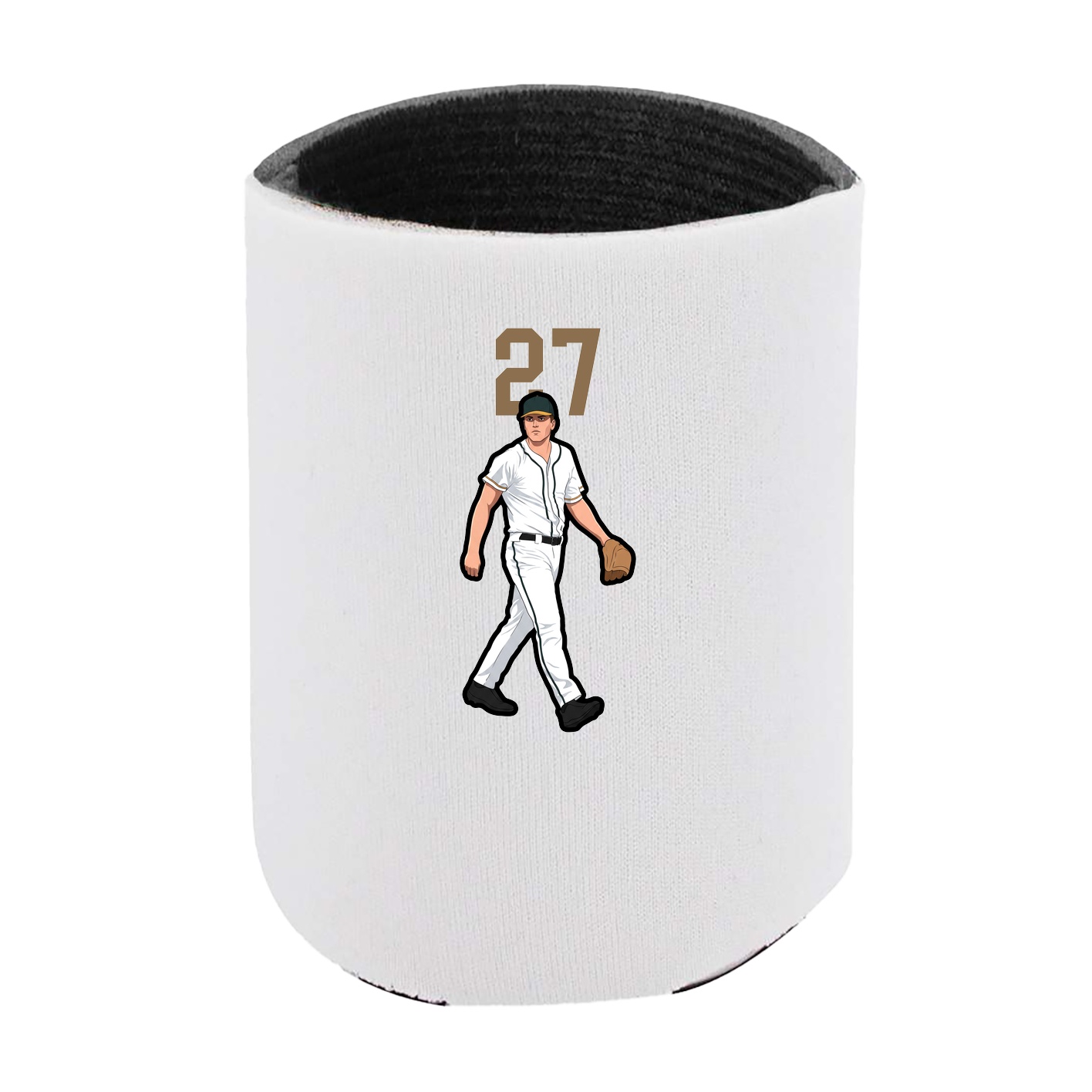 Can Holder — Number Top in White