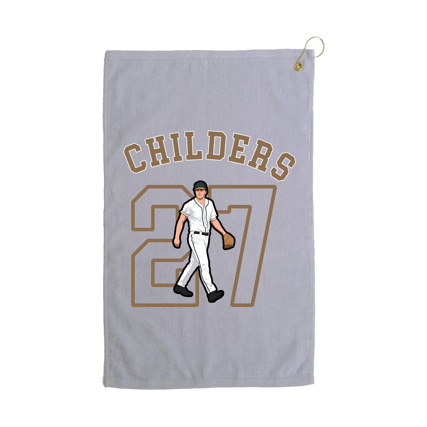 Golf Towel — Shirsey Arch in Grey