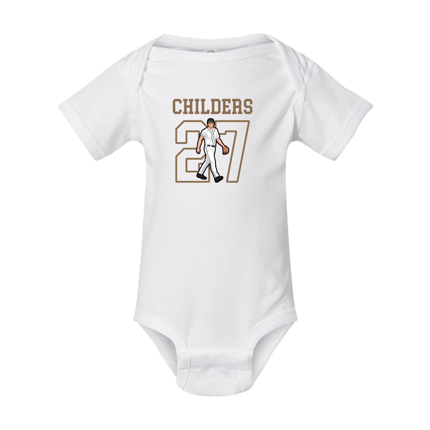 Baby Onesie — Shirsey in White