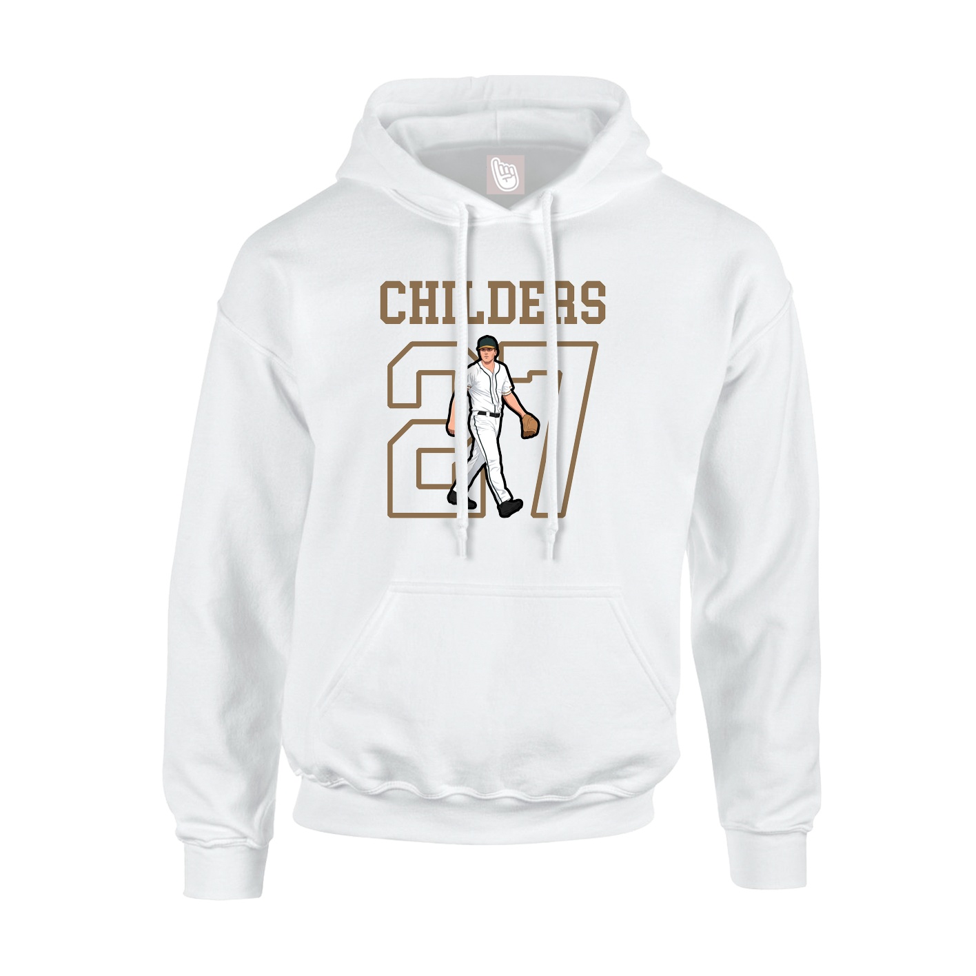 Youth Hoodie — Shirsey in White