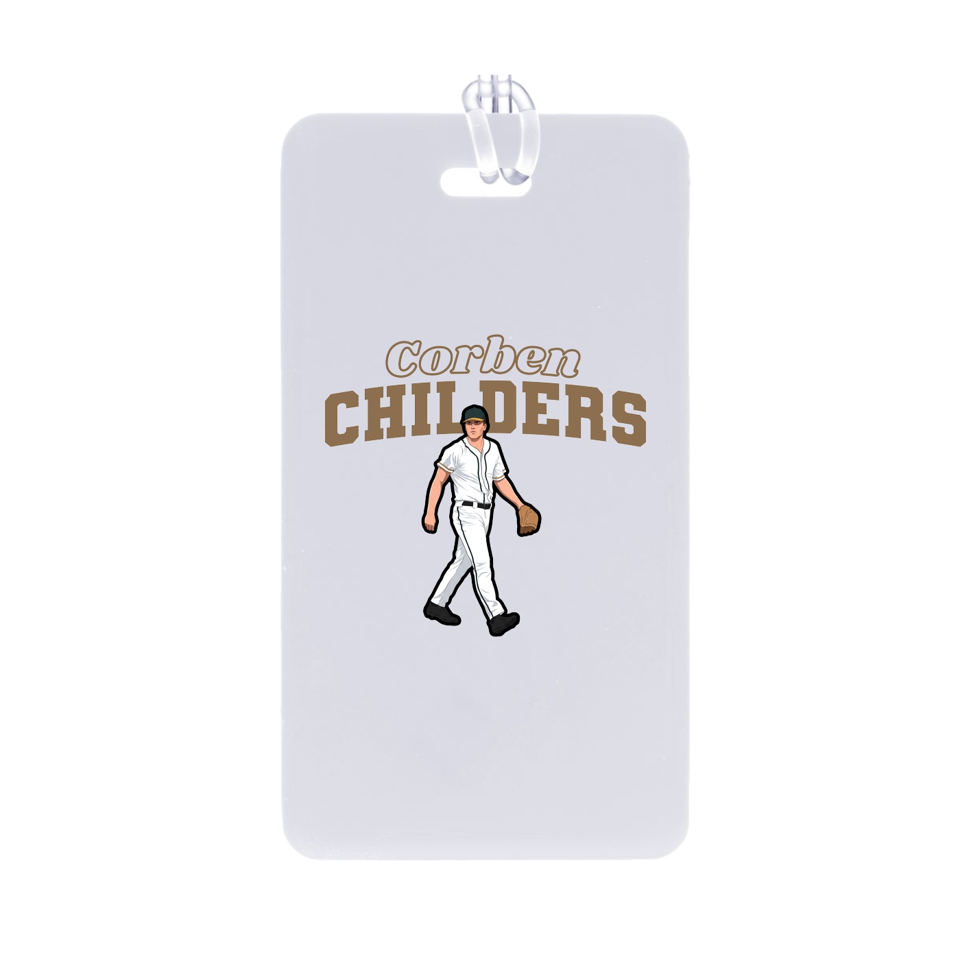 Bag Tag — Name Arch in Classic
