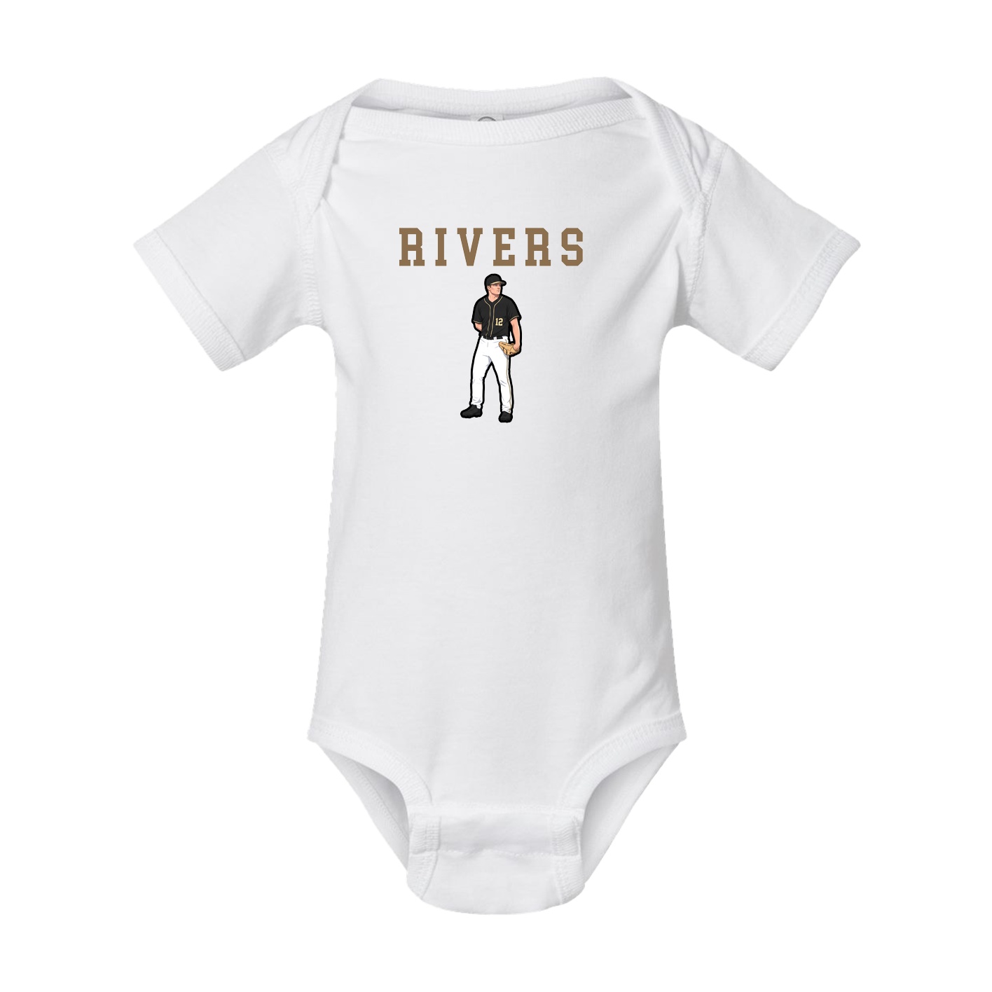 Baby Onesie — Shirsey in White