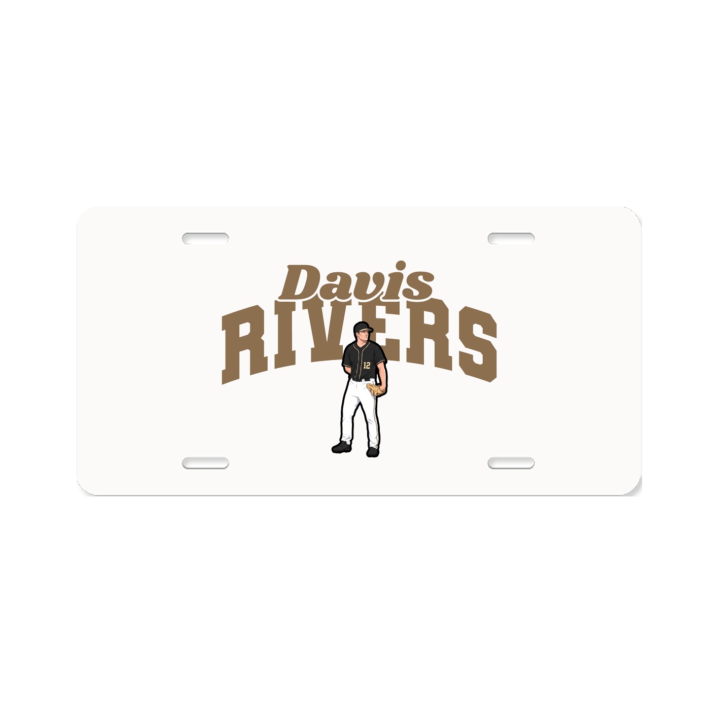License Plate — Signature Arch in Classic