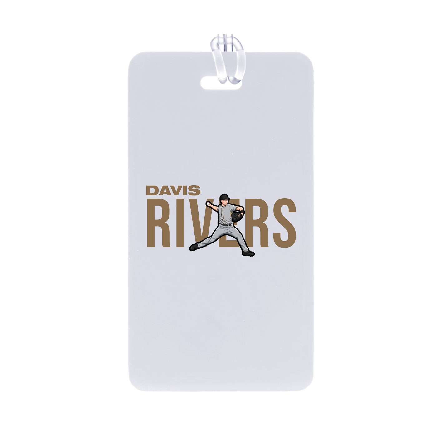 Bag Tag — Player Name in Classic