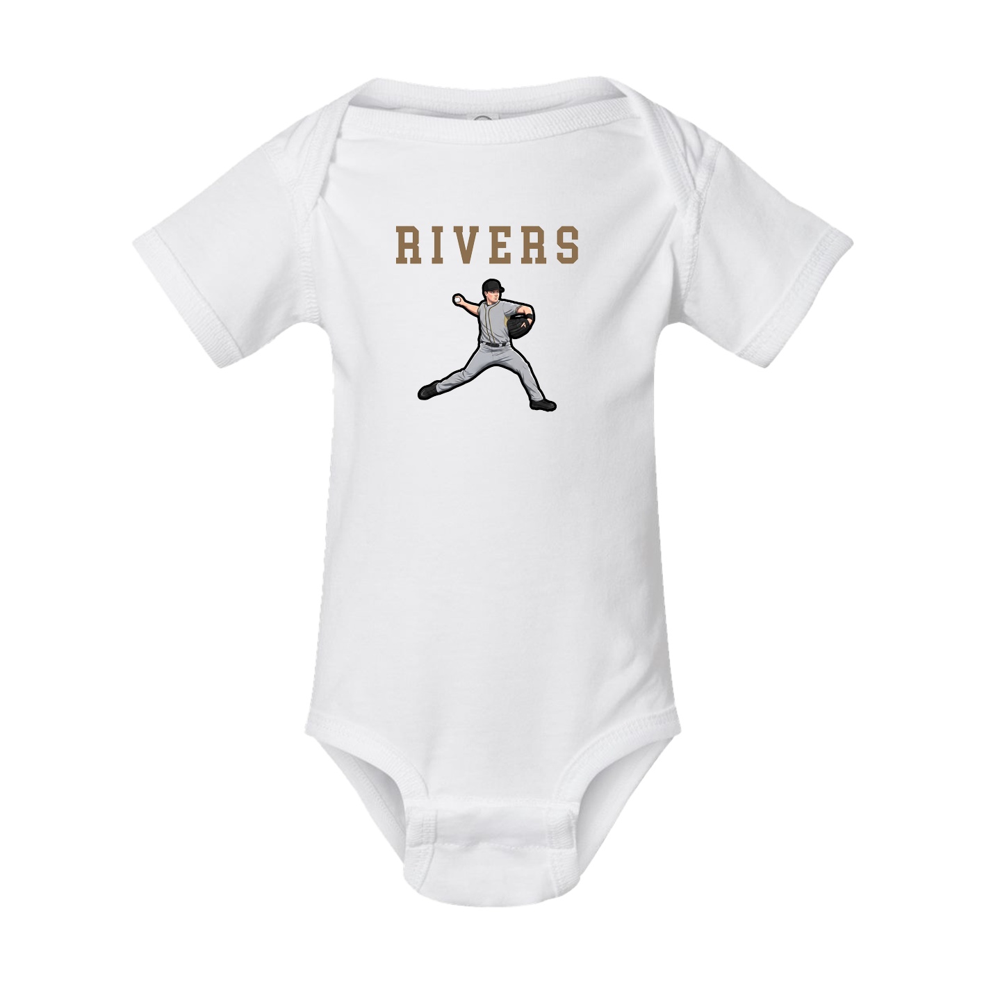 Baby Onesie — Shirsey in White