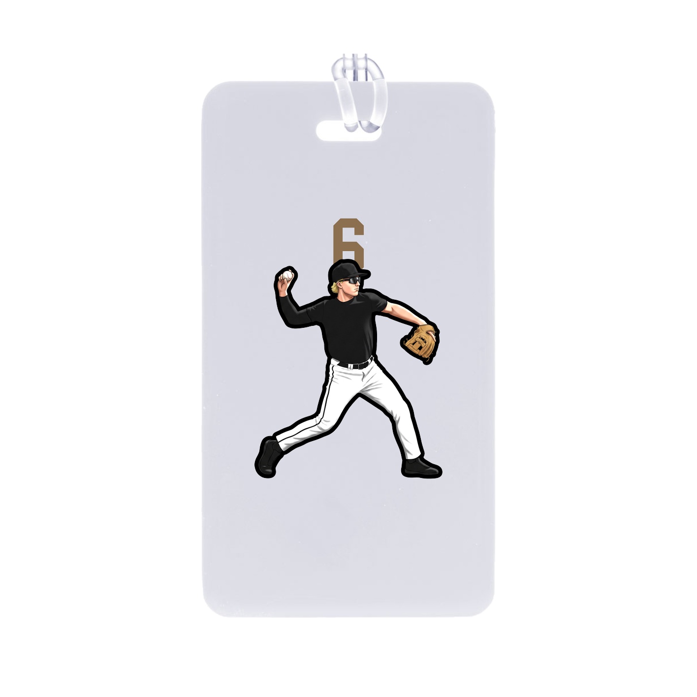 Bag Tag — Number Top in Classic