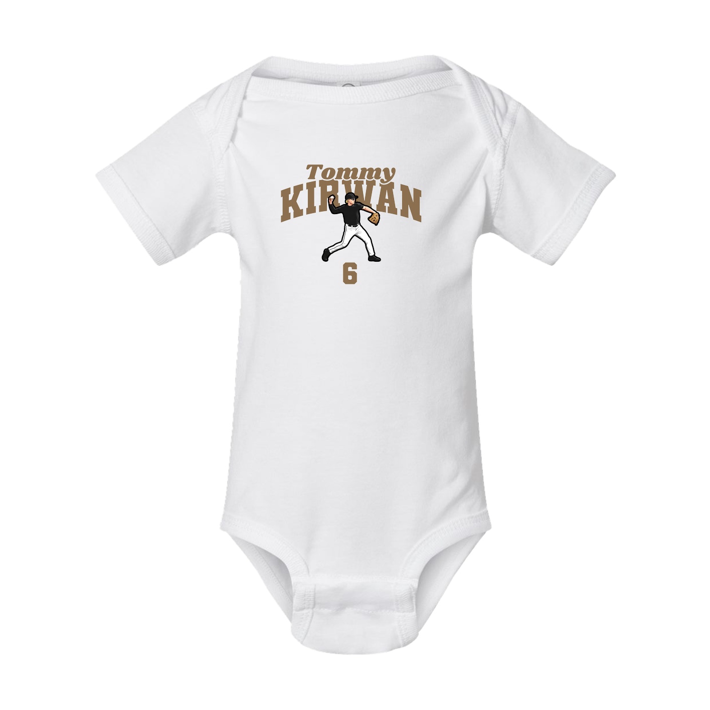 Baby Onesie — Signature Arch in White