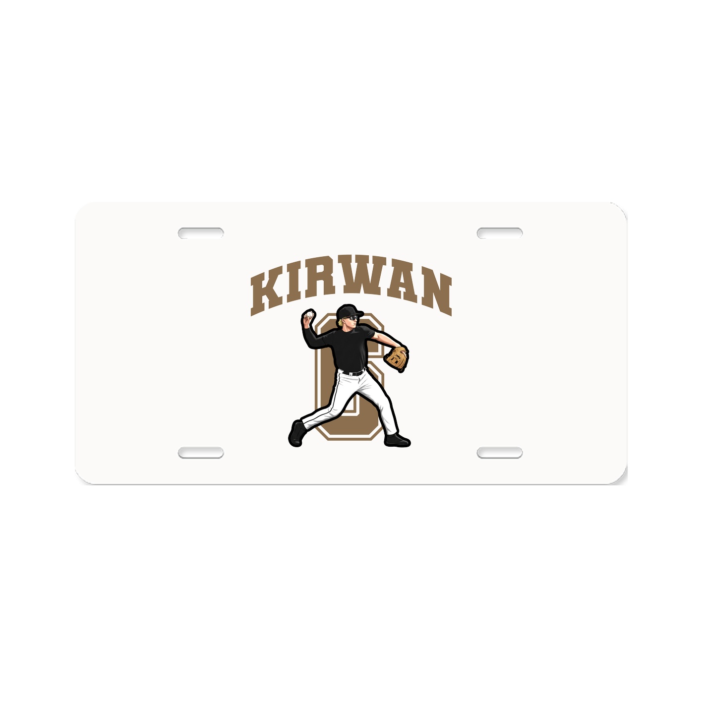 License Plate — Number in Classic