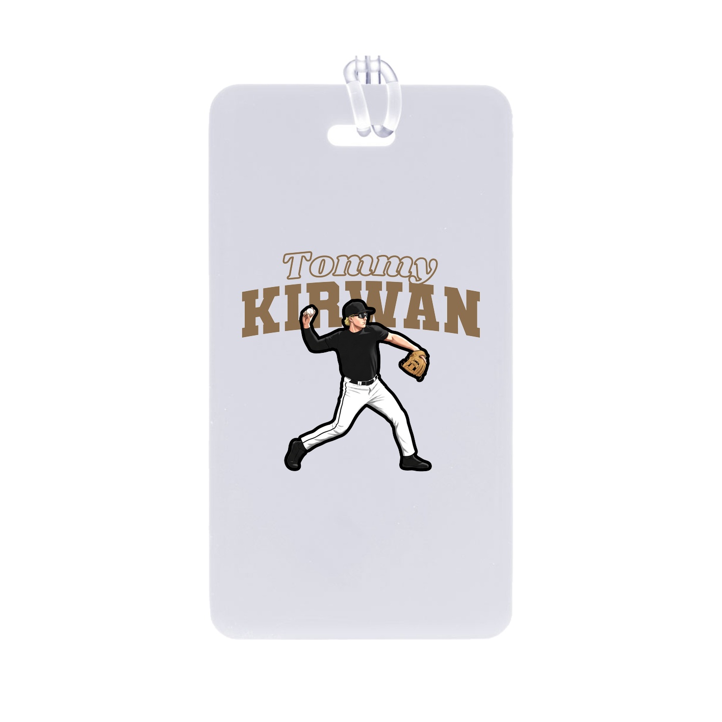 Bag Tag — Name Arch in Classic