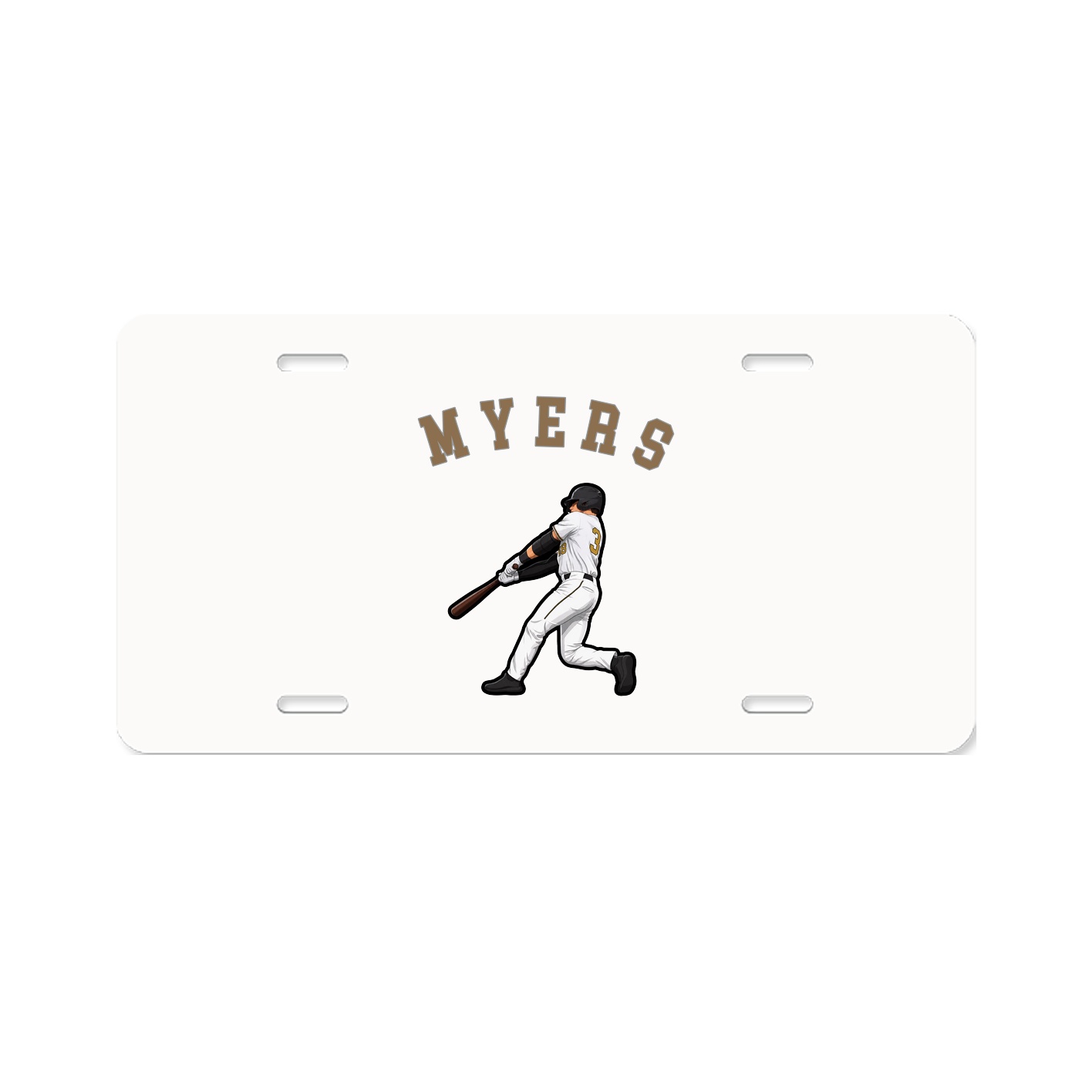 License Plate — Shirsey Arch in Classic