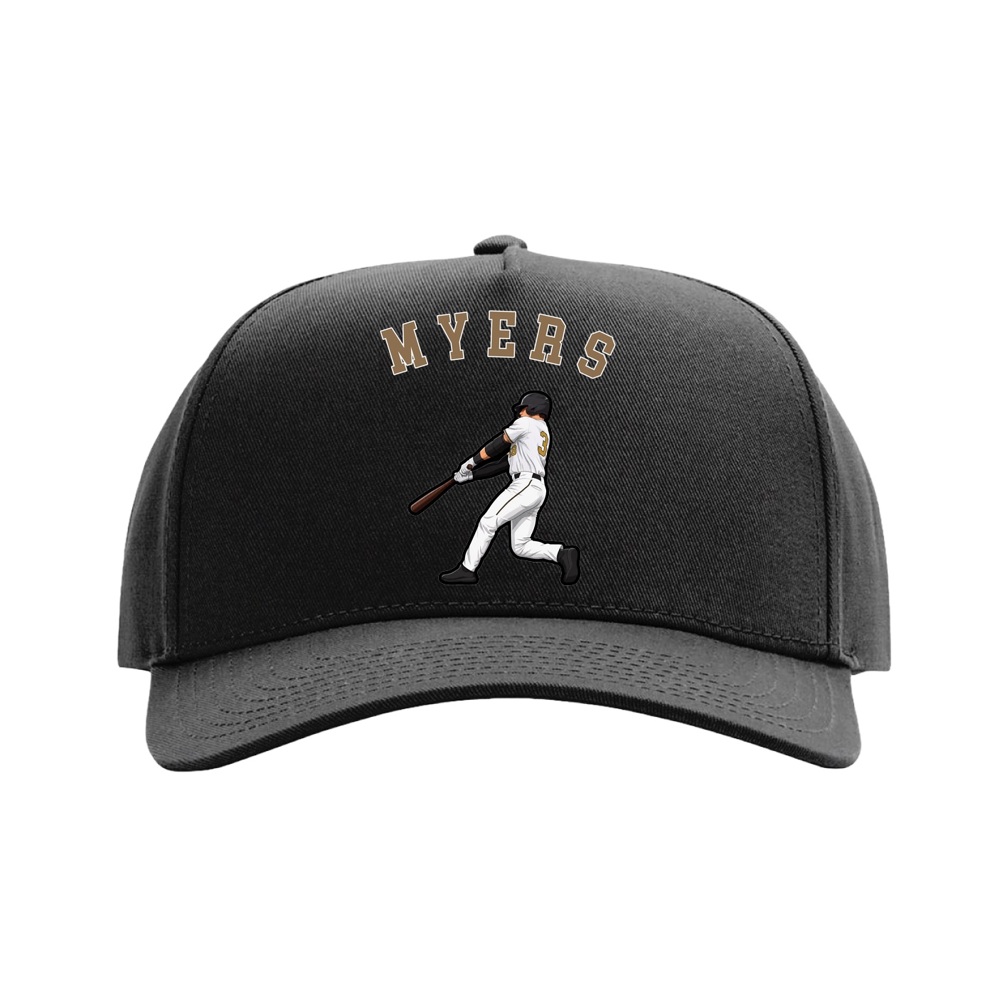 Full Fabric Five-Panel Champ Cap