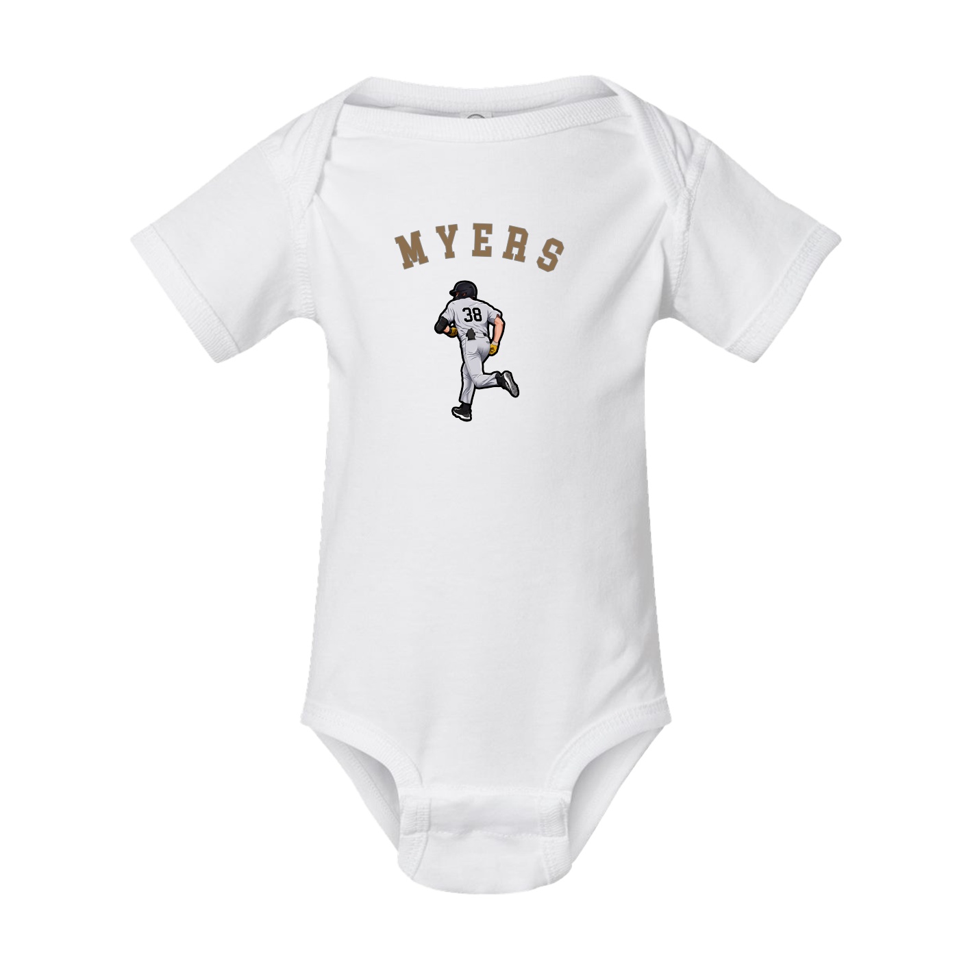 Baby Onesie — Shirsey Arch in White
