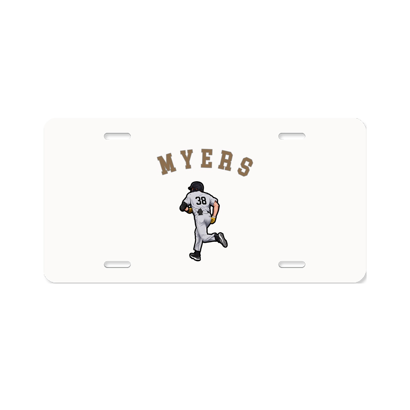 License Plate — Shirsey Arch in Classic