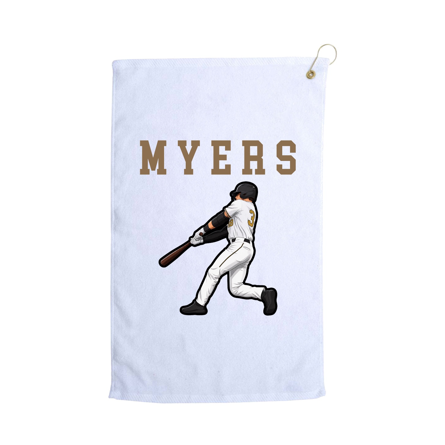 Golf Towel — Shirsey in White