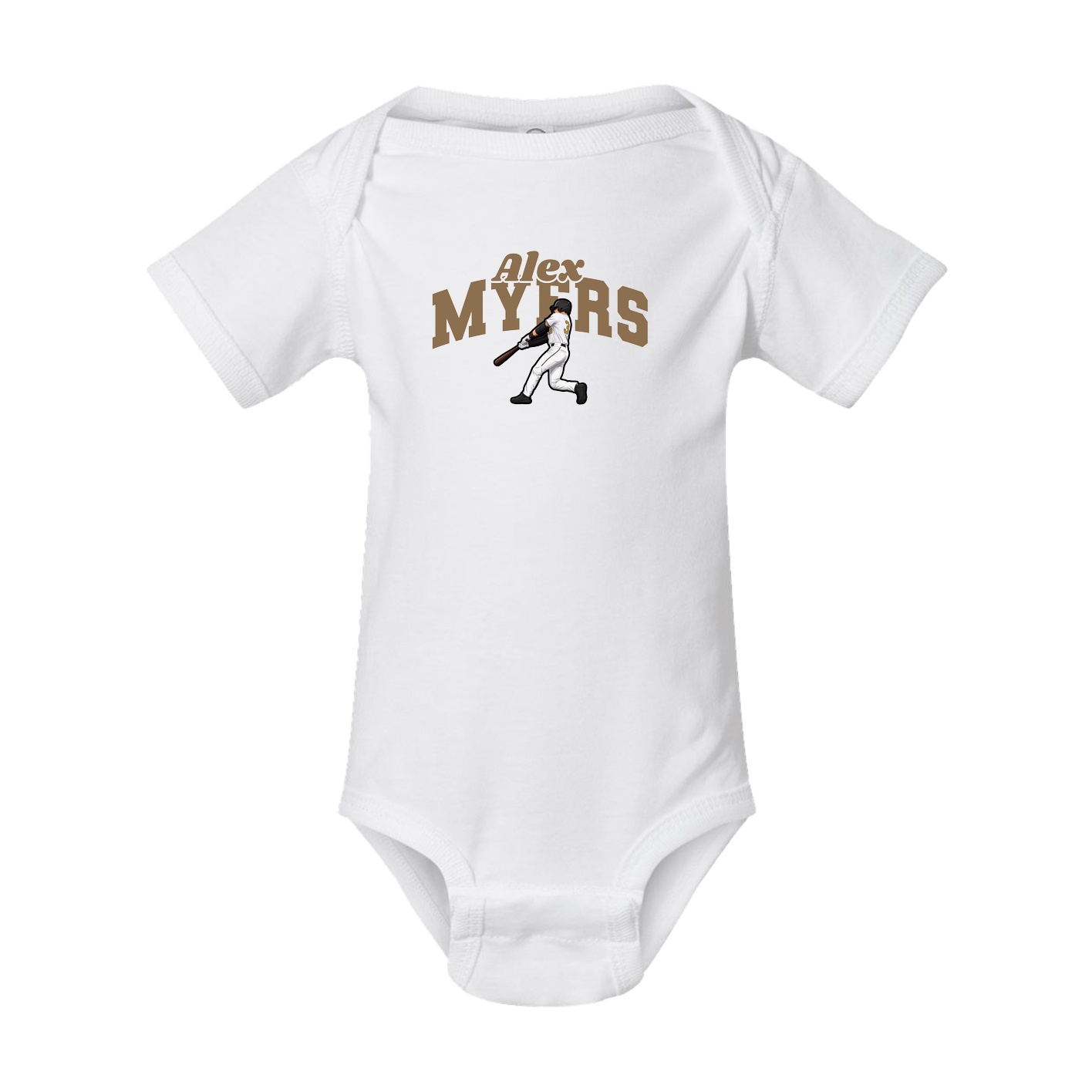 Baby Onesie — Signature Arch in White