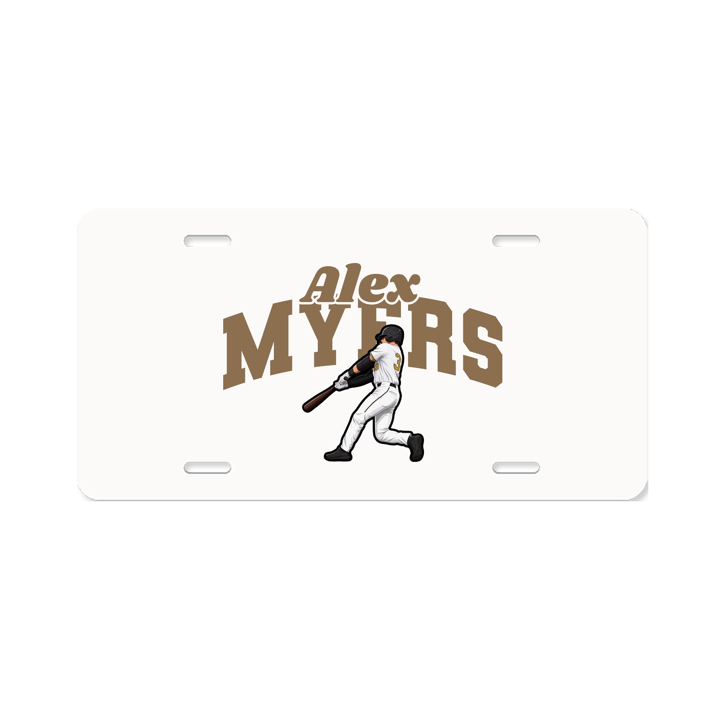 License Plate — Signature Arch in Classic