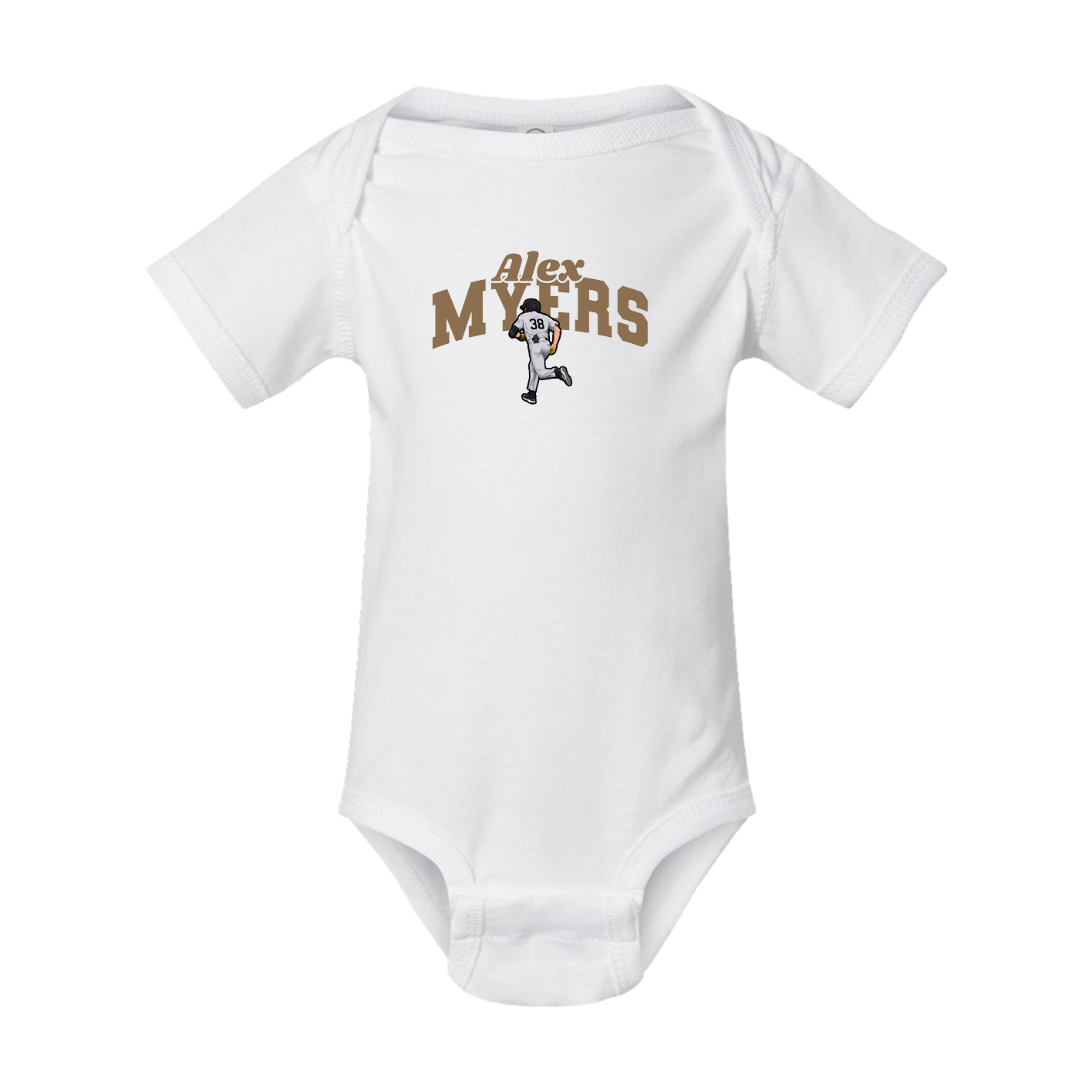 Baby Onesie — Signature Arch in White
