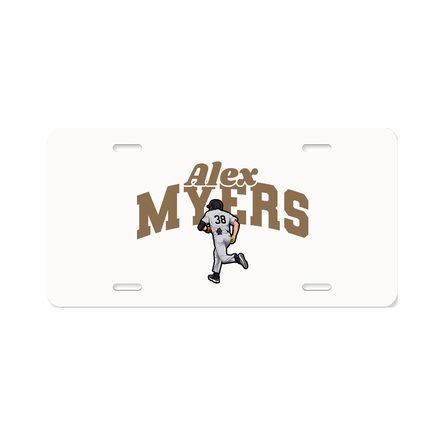 License Plate — Signature Arch in Classic