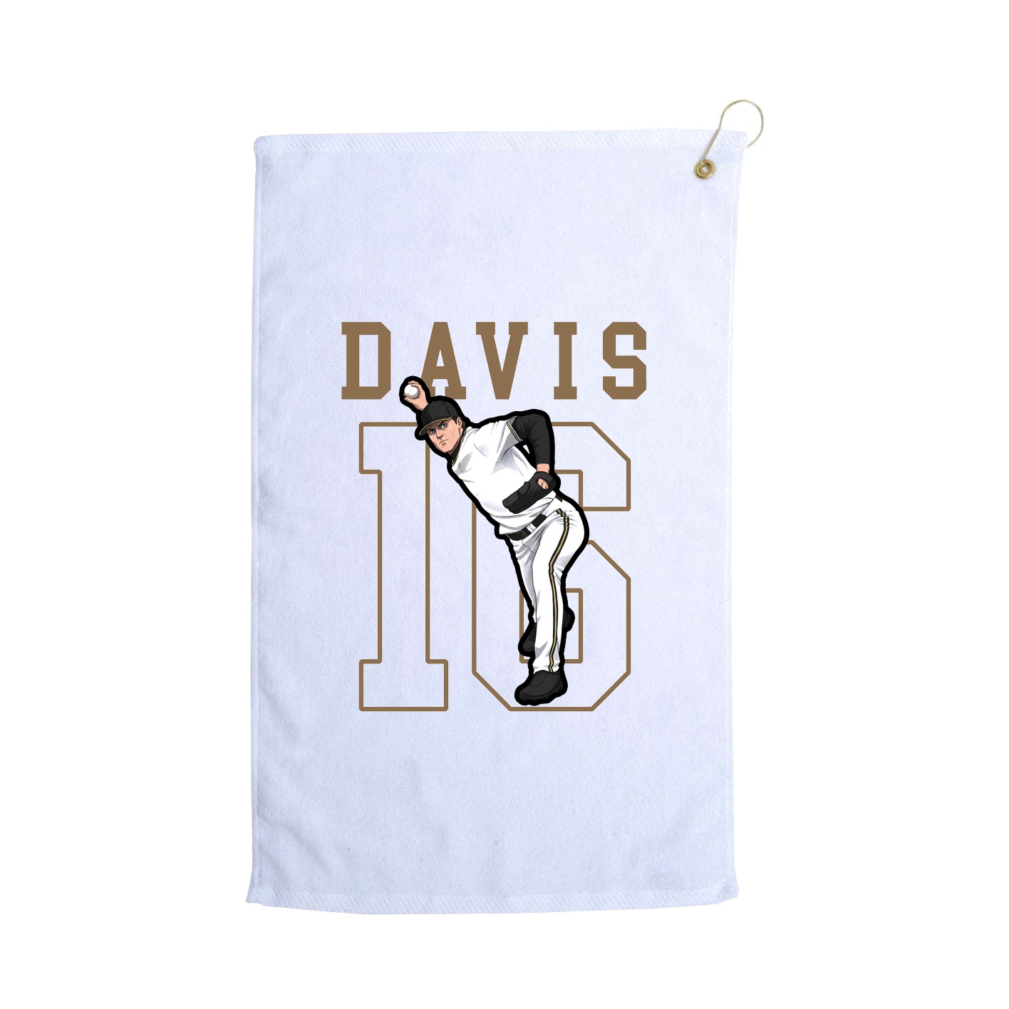 Terry Velour Golf Towel