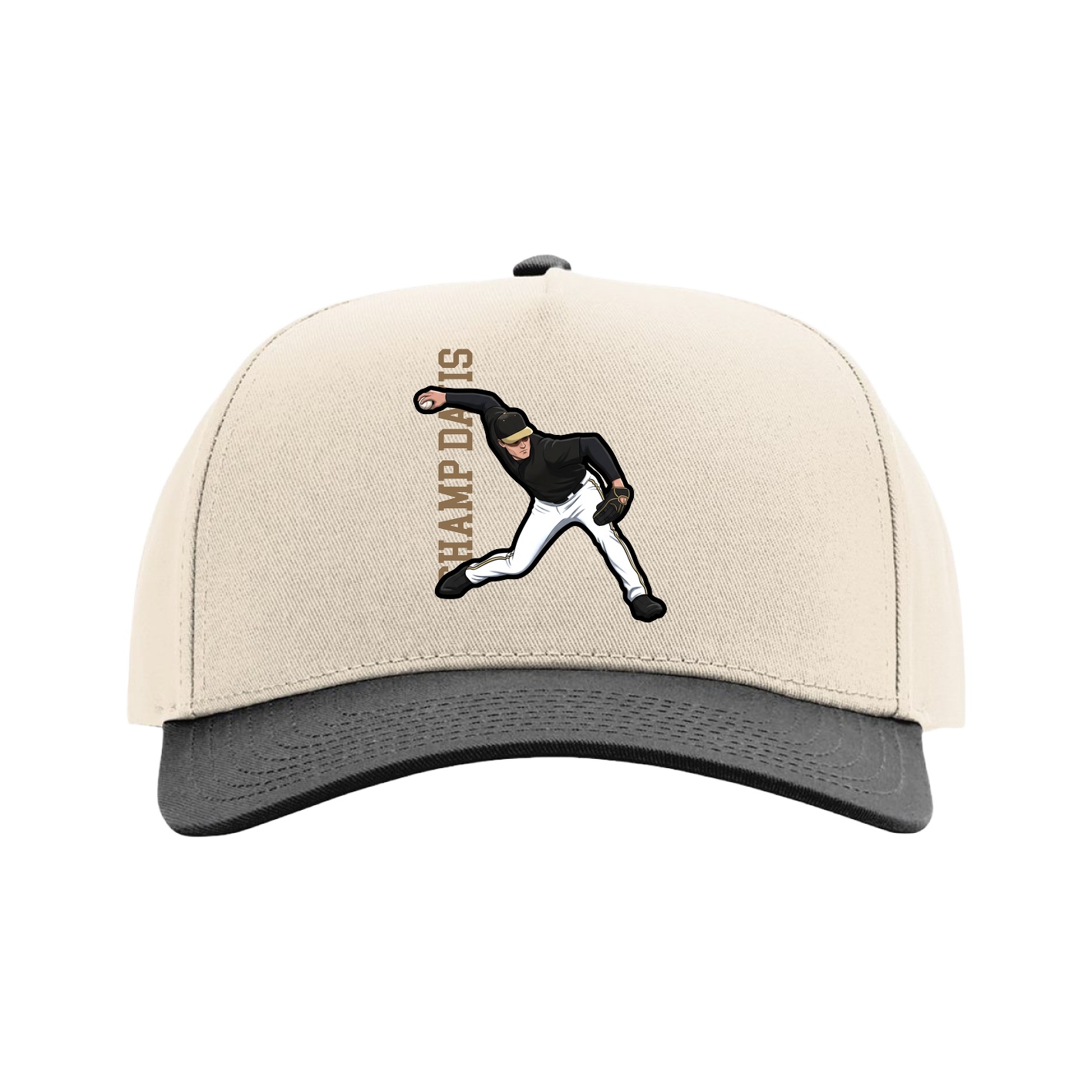Full Fabric Five-Panel Champ Cap